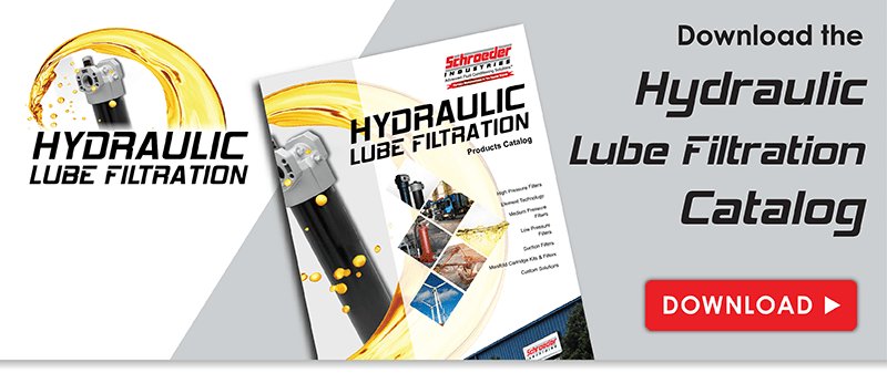 Graphic with link to the hydraulic lube filtration catalog