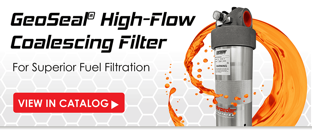 GeoSeaql High-Flow Coalescing Filter for superior fuel filtration with catalog link