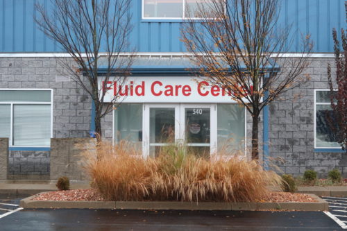 Outside of the Fluid Care Center in Leetsdale, PA