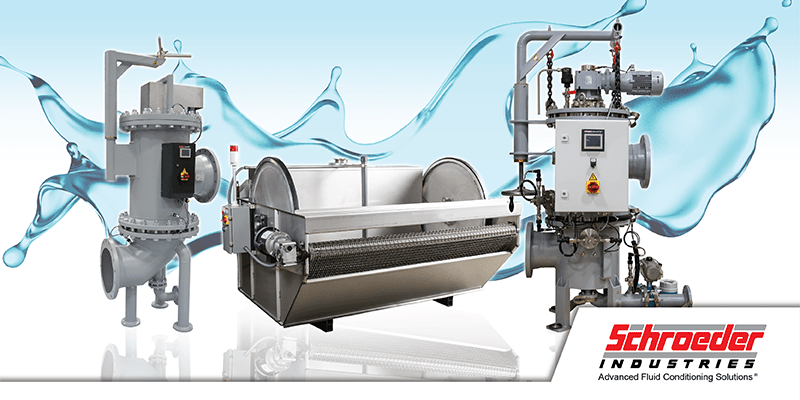 Selection of process filtration equipment from Schroeder Industries