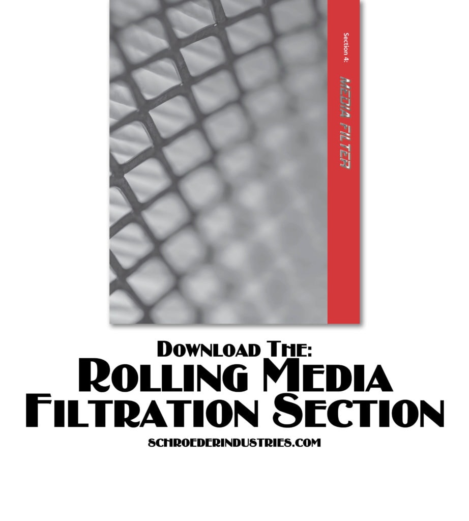 Rolling Media Filtration Section Cover
