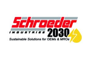 Logo visualization for Schroeder's 2030 initiative.