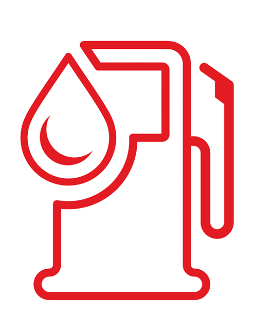 Diesel gas pump icon