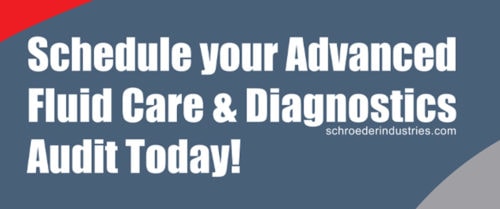 Banner reads schedule your advanced fluid care and diagnostics audit today!